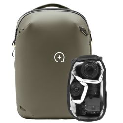 Peak Design Peak Design Travel Backpack 20l Camera Cube Stone Rygsæk   Small