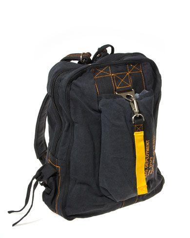 Rothco Vintage Flyver Rygsæk 14l Sort One Size Sort Unisex One Size