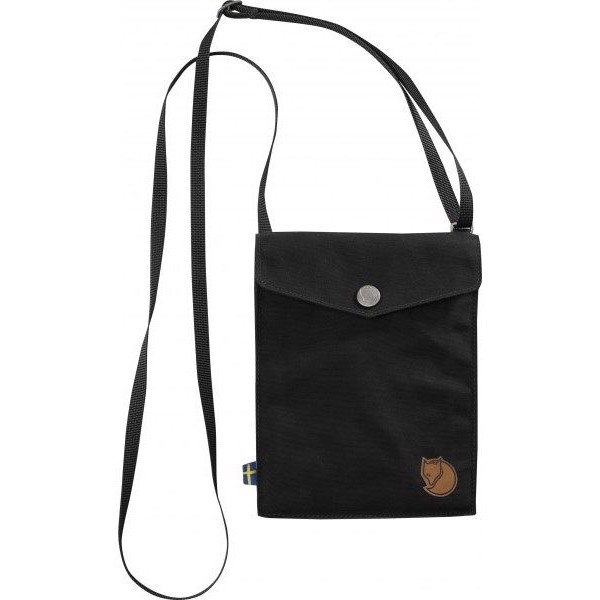 Fjallraven Pocket Taske Black Små Tasker Punge Tilbehør Sort