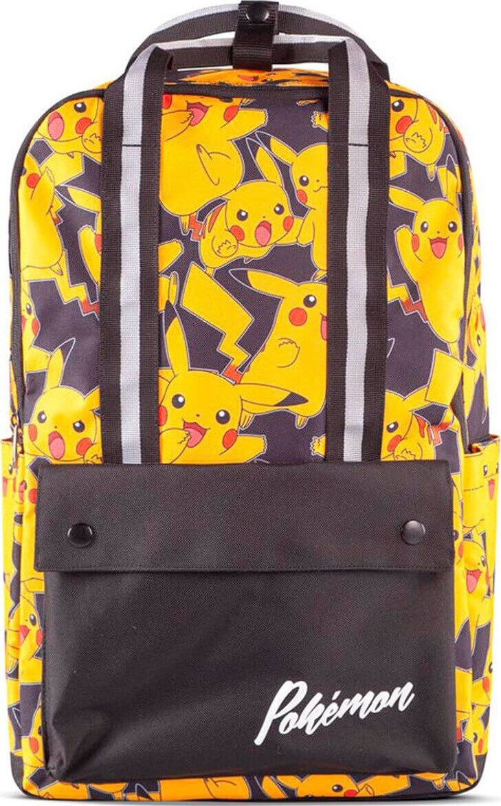 Pokmon Rygsæk Med Pikachu Sort Gul Sort Unisex