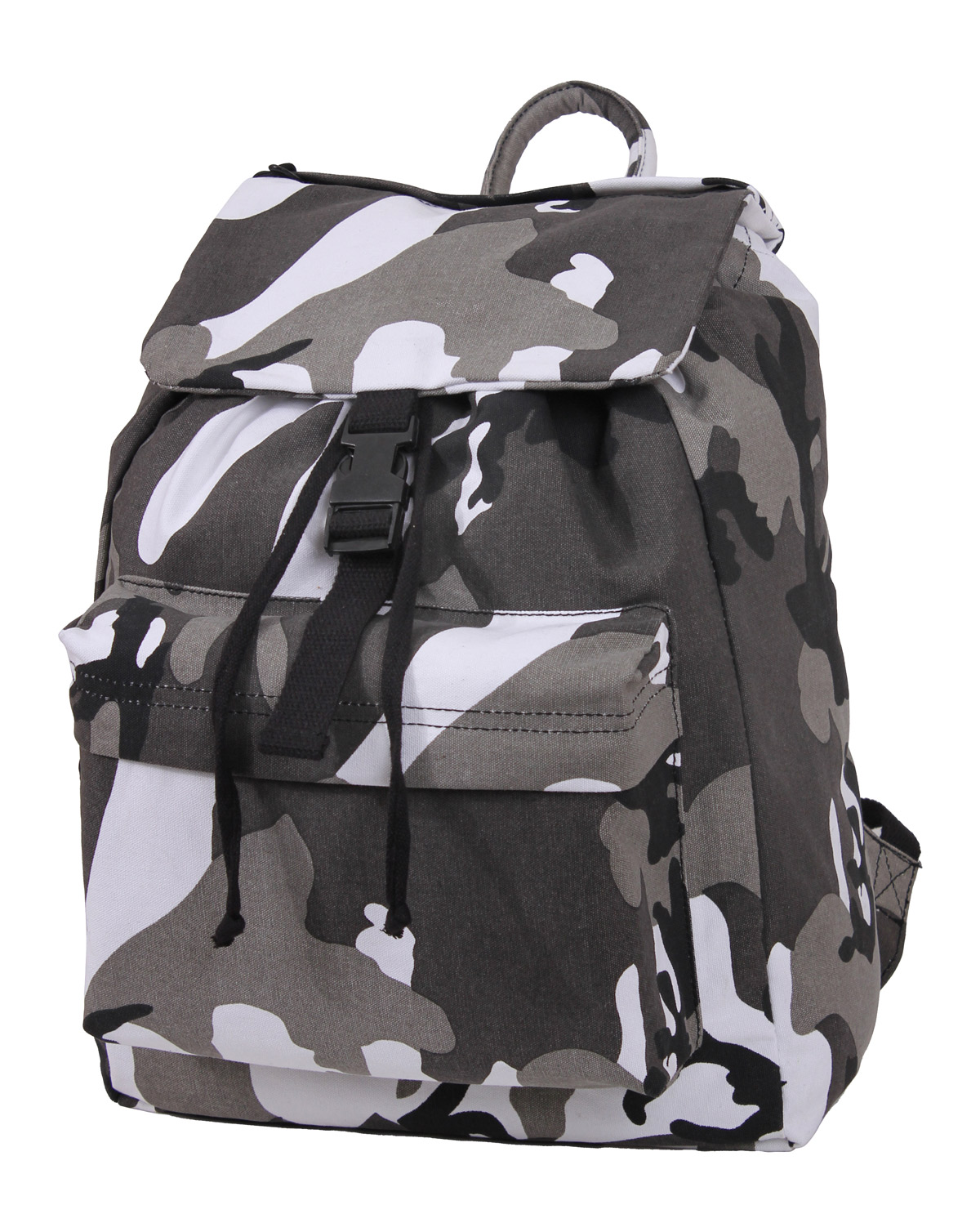Rothco Canvas Day Pak Rygsæk 33l Urban Urban Camo Unisex One Size