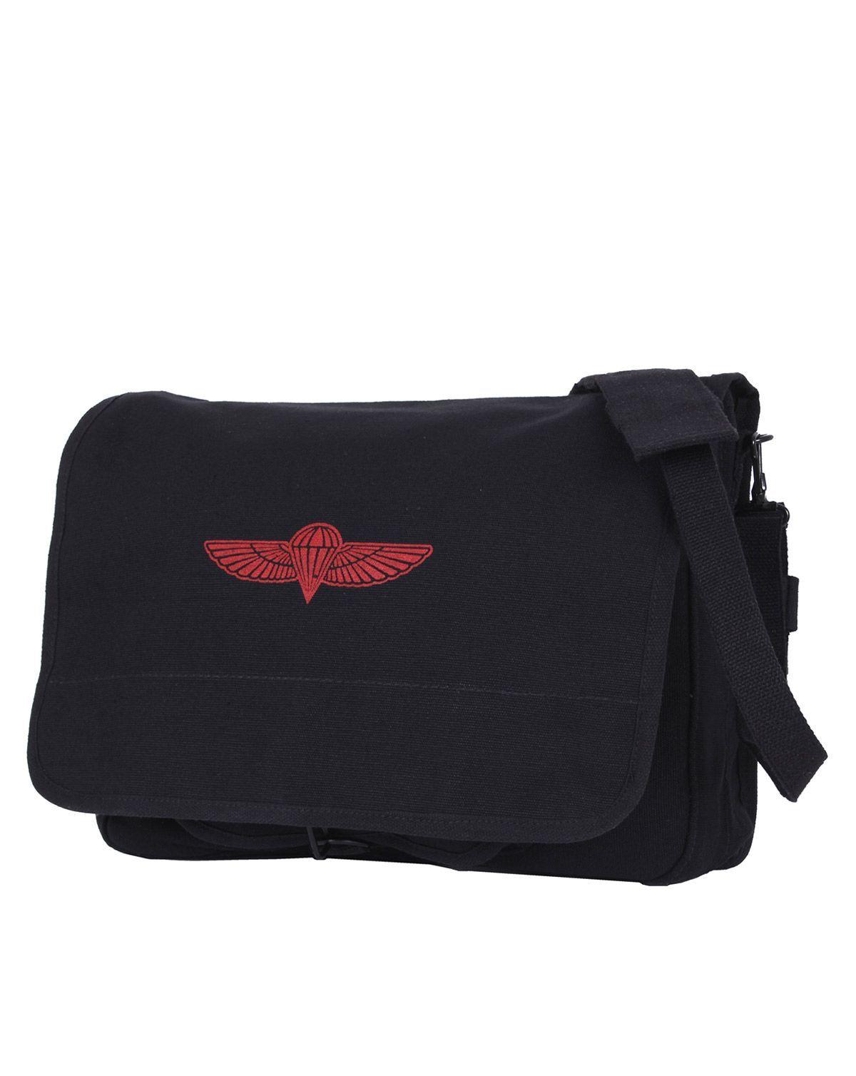 Rothco Paratrooper Taske 10l Sort One Size Sort Unisex One Size