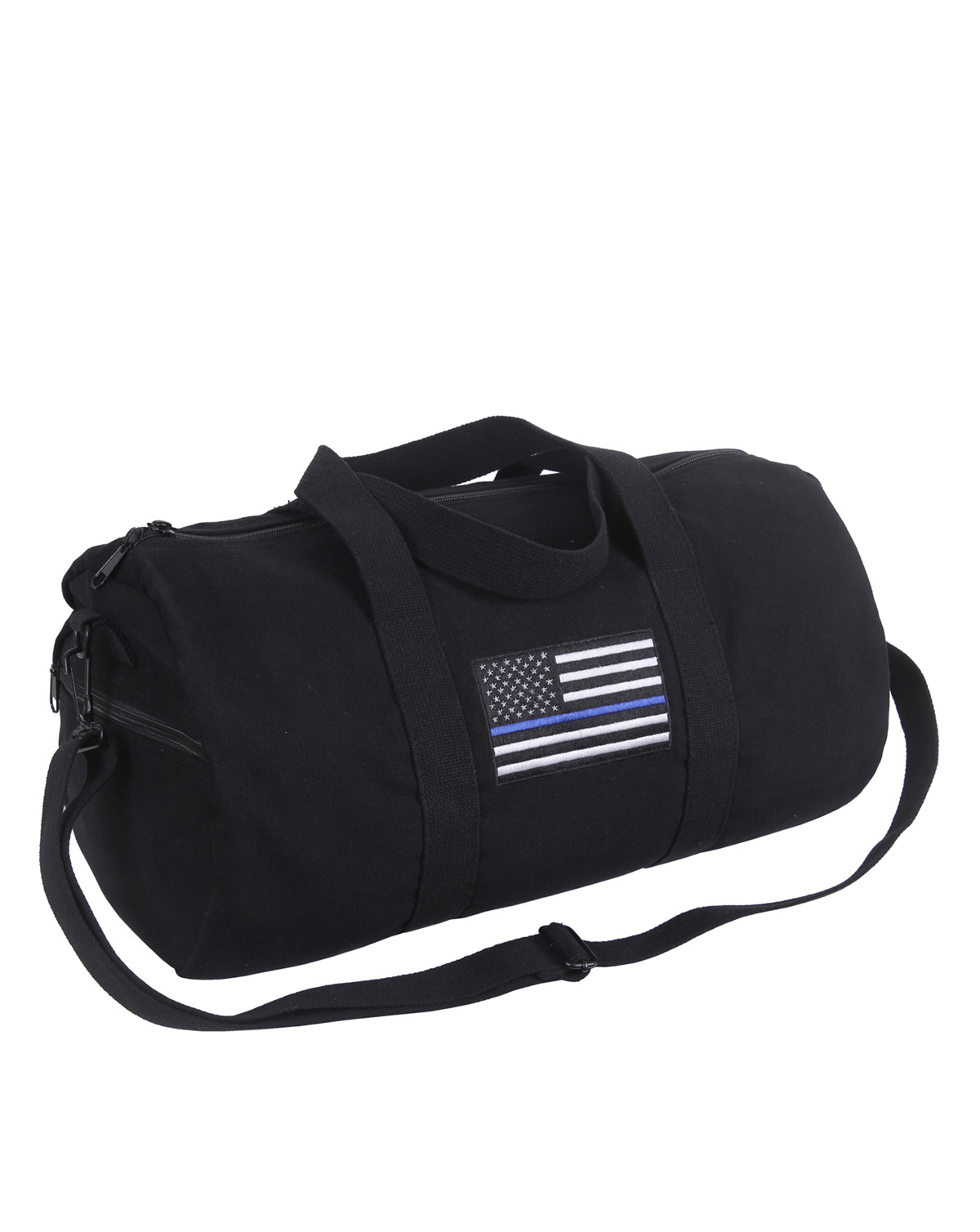 Rothco Skuldertaske Duffle Taske Thin Blå Line Sort Sort Herre One Size