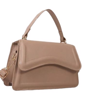Miss Helena Beige Klassisk Taske - Elegant og Tidløs Stil