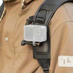 Smallrig 5721 Hook And Loop Backpack Strap Mount For Action Cameras Support Rigs & Cages