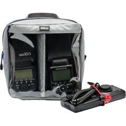 Think Tank Cable Management Blue Clear Taske   30