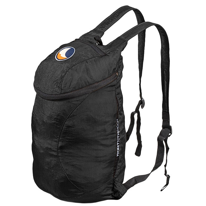 Ticket The Moon Backpack Plus 25l Black Hverdagstasker Sort  25L