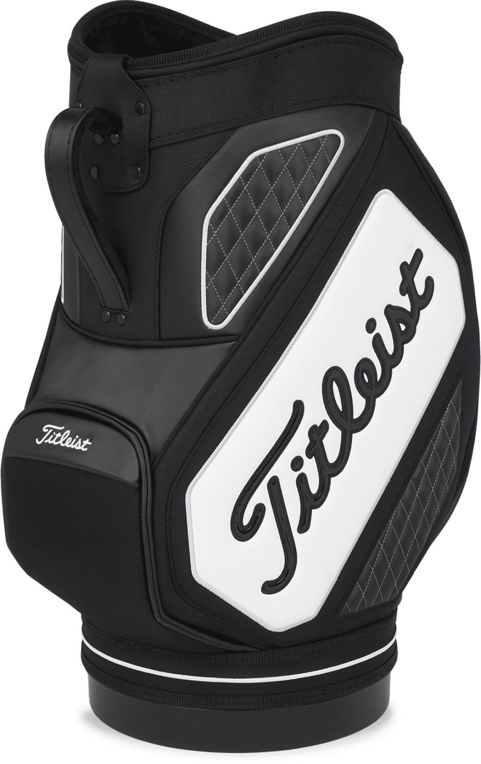 Titleist Tour Series Den Caddy Taske Black White Sort