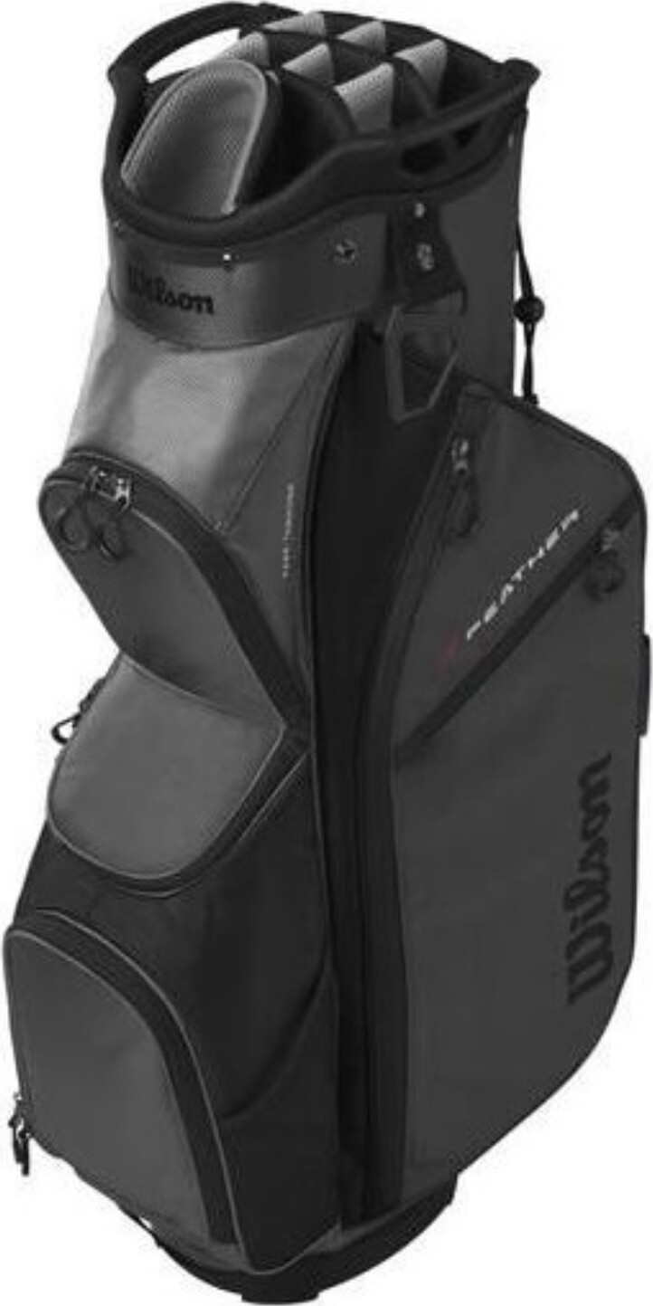 Wilson Let Golf Taske Black Grey Sort