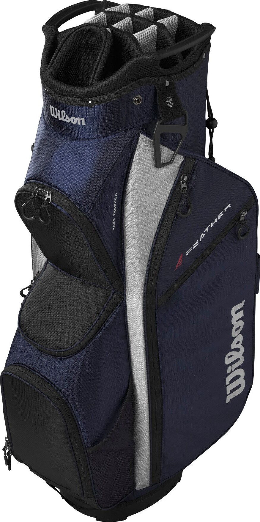 Wilson Let Golf Taske Navy Sølv