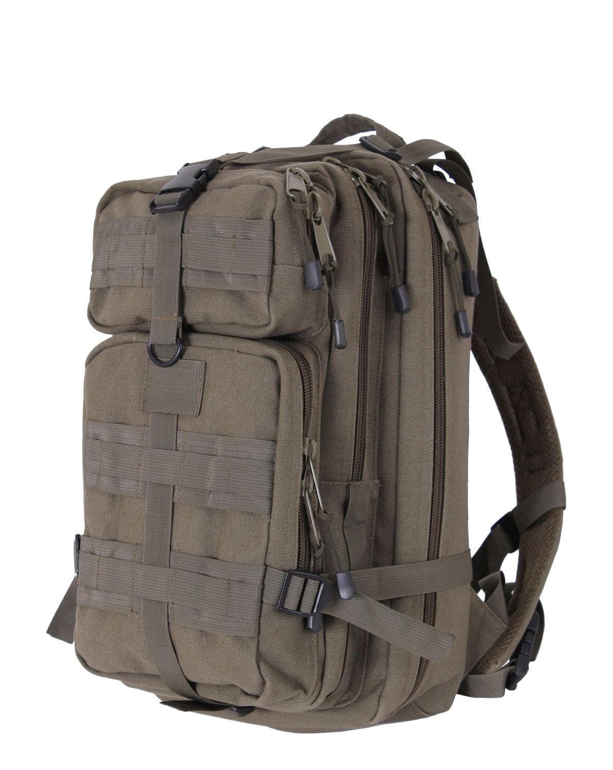 Rothco Taktisk Canvas Transport Rygsæk 25l Oliven One Size Olive Unisex 25L