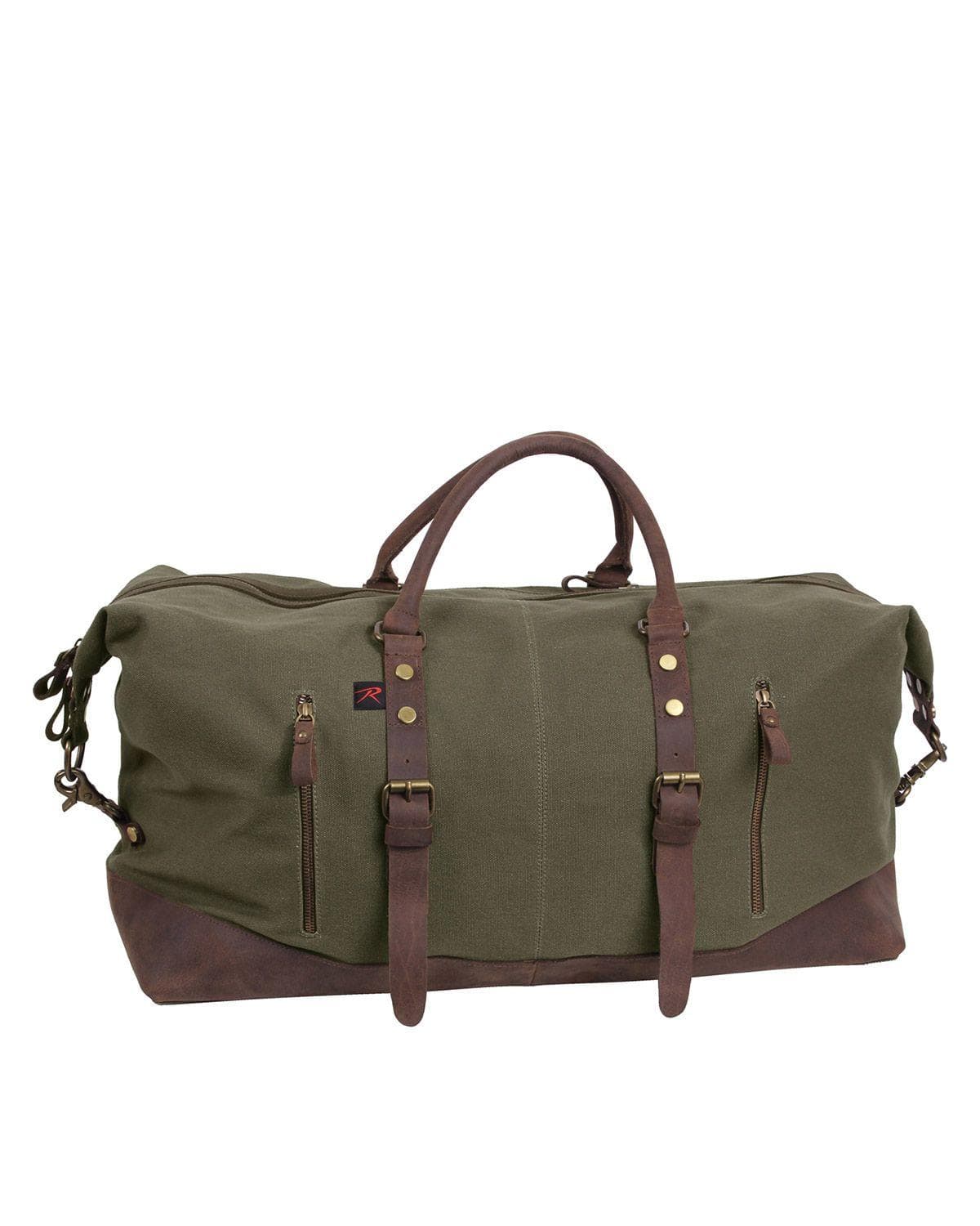Rothco Weekend Taske Læderdetaljer Oliven One Size Olive Unisex One Size