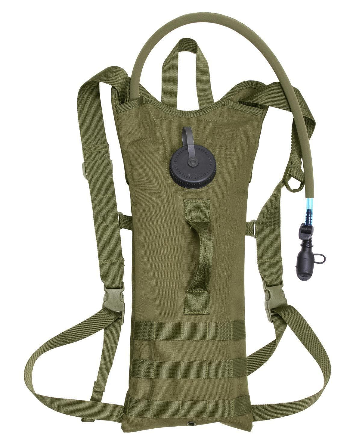 Rothco Molle Vandbeholder Hydration Rygsæk Liter Oliven One Size Olive Unisex 3 Liter