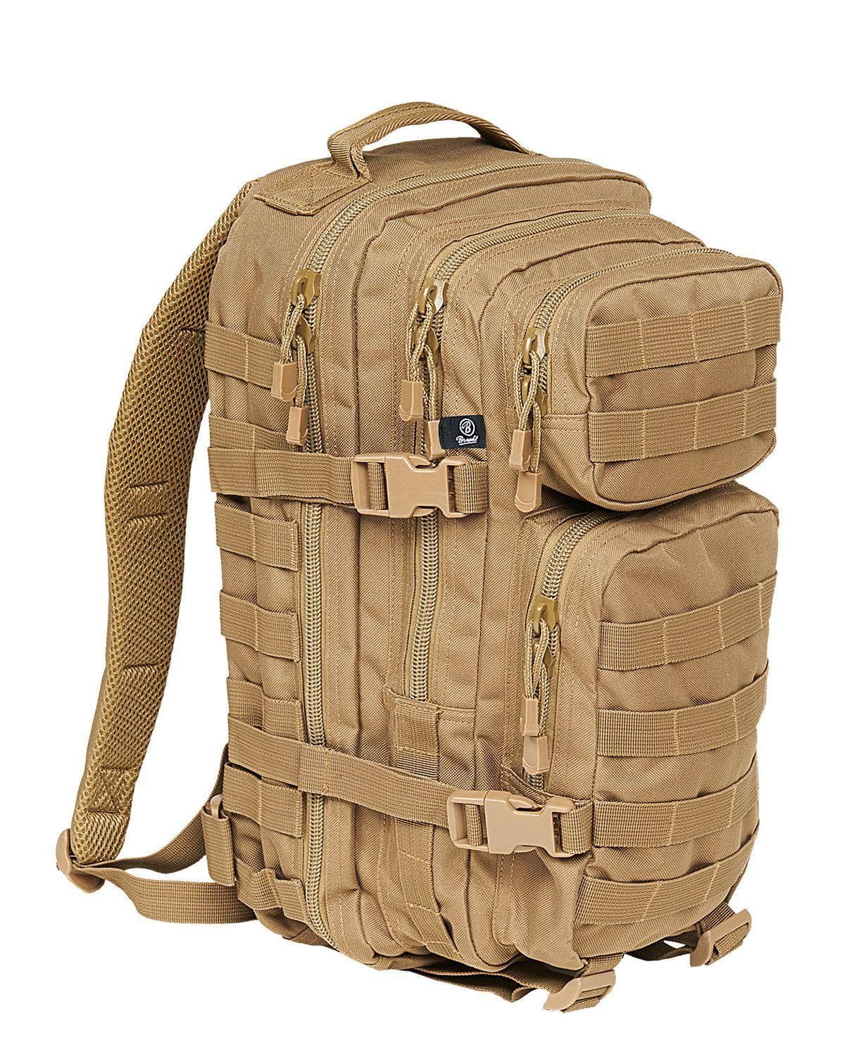 Brandit Assault Rygsæk 25l Beige Beige Unisex 25L