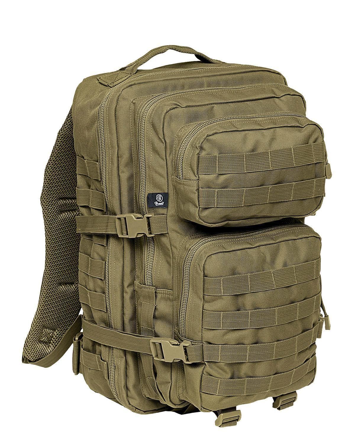 Brandit Assault Rygsæk 40l Oliven One Size Olive Unisex 40L
