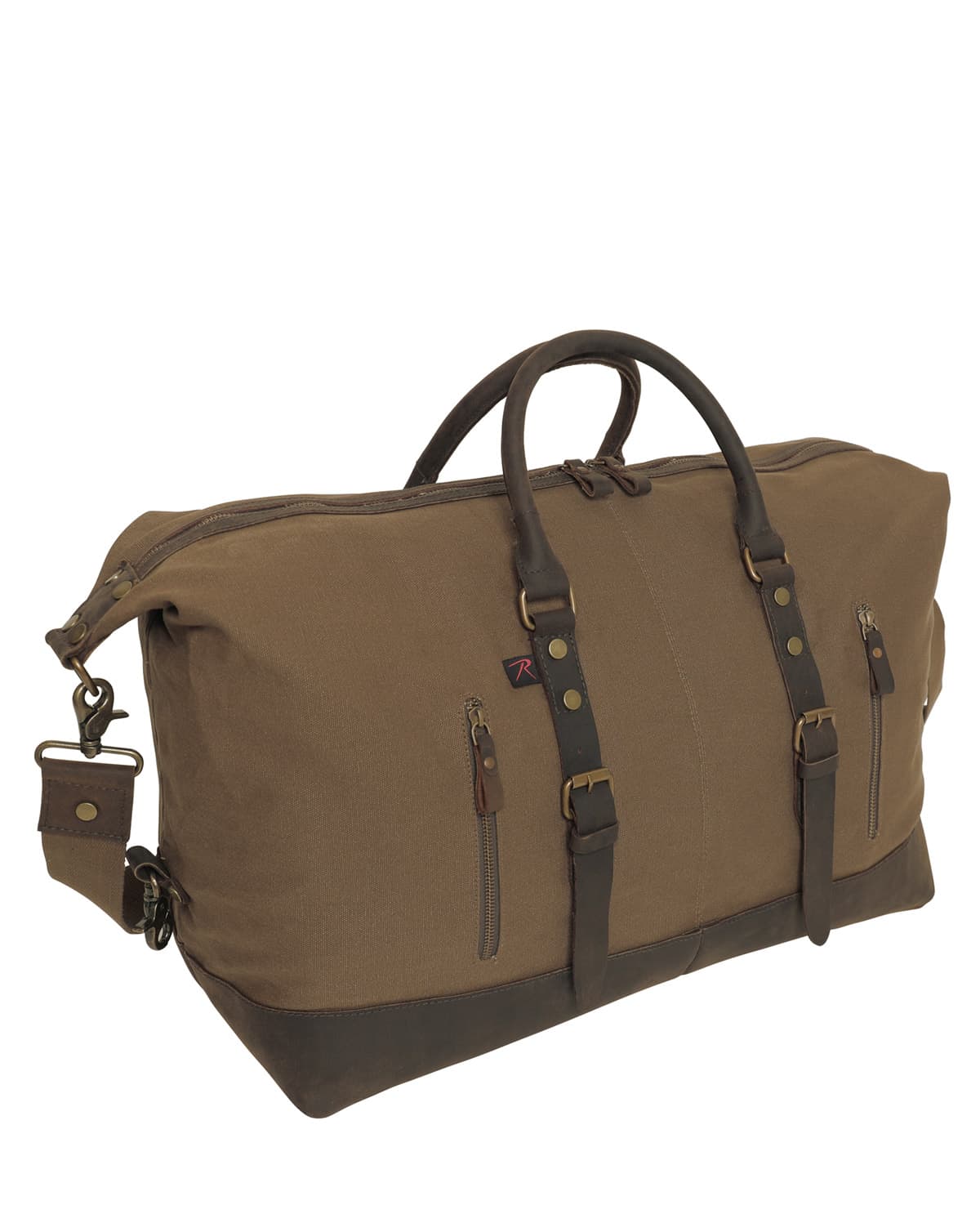 Rothco Weekend Taske Læderdetaljer Earth Brun Earth Brown Unisex 58 Liter