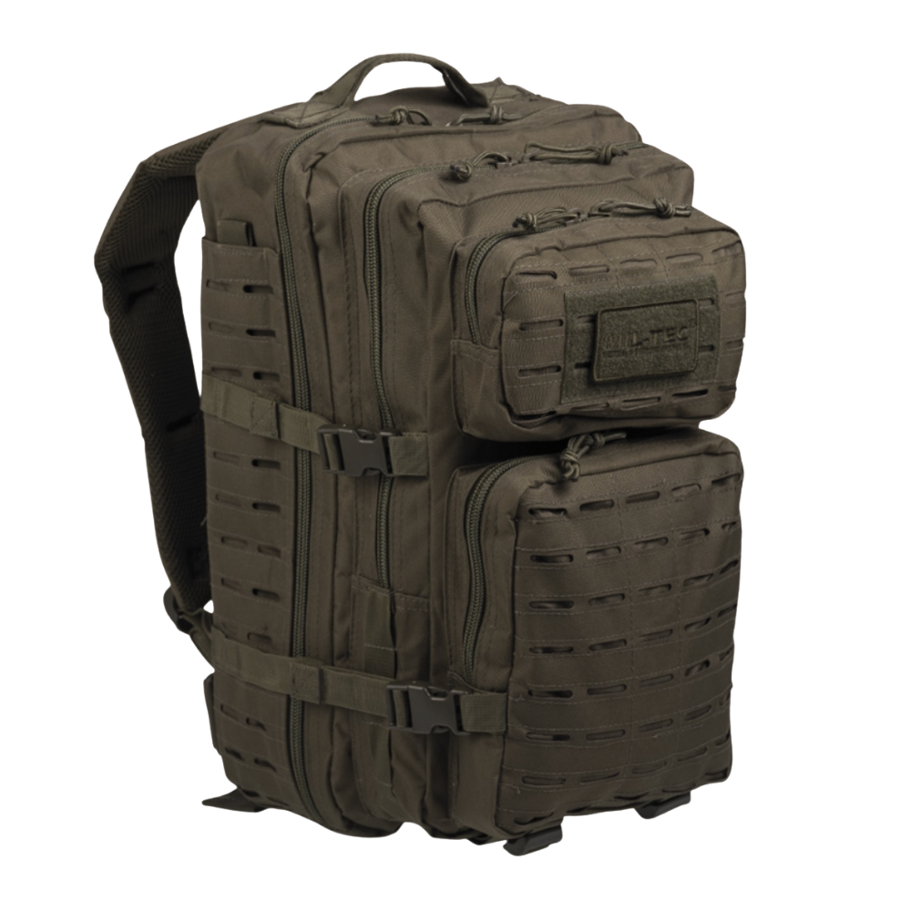 Grøn Fitness Rygsæk 36l Laser Cut Grøn  36 Liter