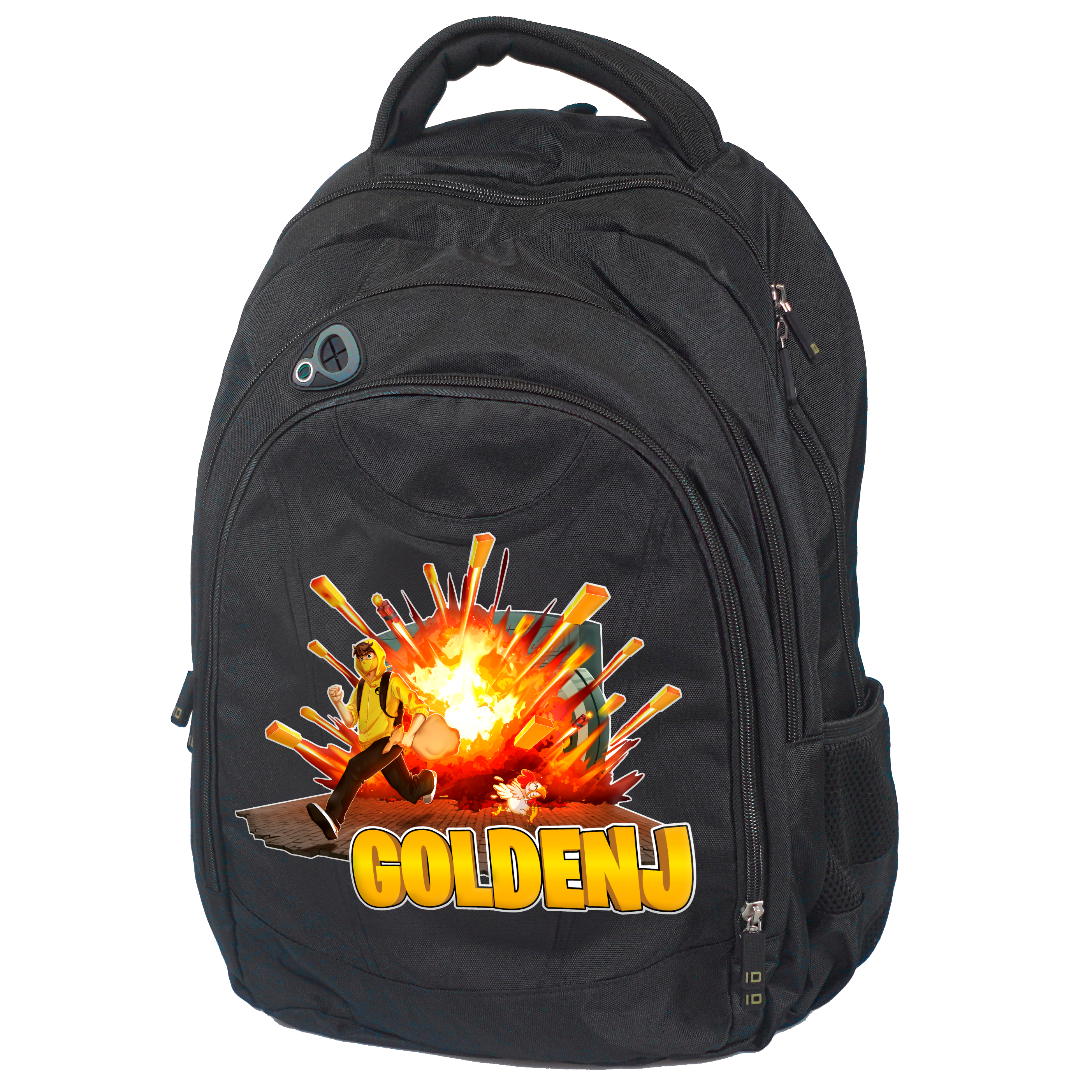 Goldenj Vault Skoletaske Geekd