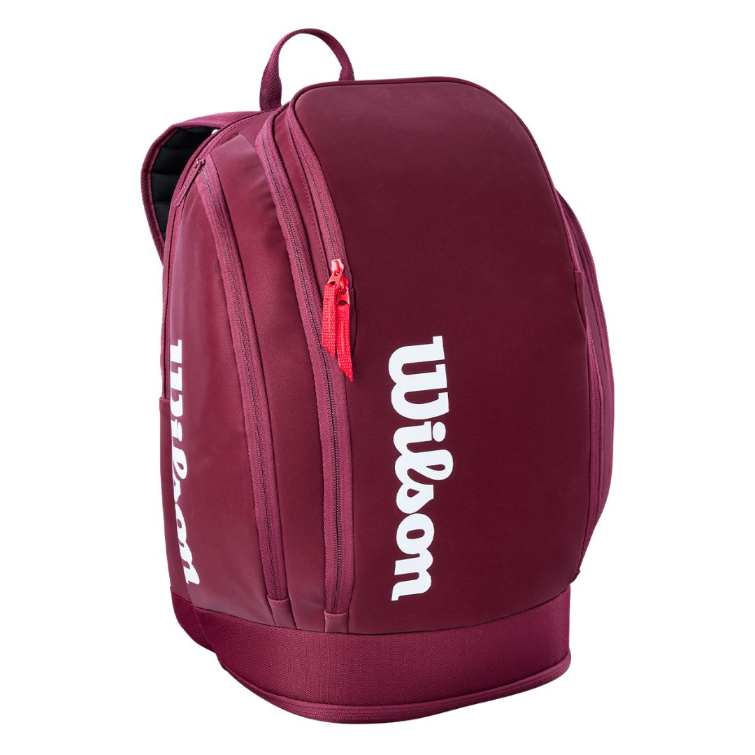 Wilson Defyer Super Tour Backpack Red Rød
