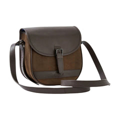 Dubarry Clara Leather Saddle Bag Walnut