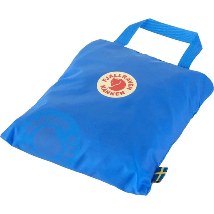 Fjallraven Kånken Rain Cover Plus 22l Blue Regnslag Til Rygsæk Vandpose Un Blå  22L