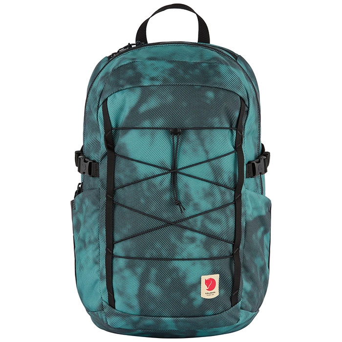 Fjallraven Skule Graphics Taske Teal Shade Skoletasker Rygsække   28