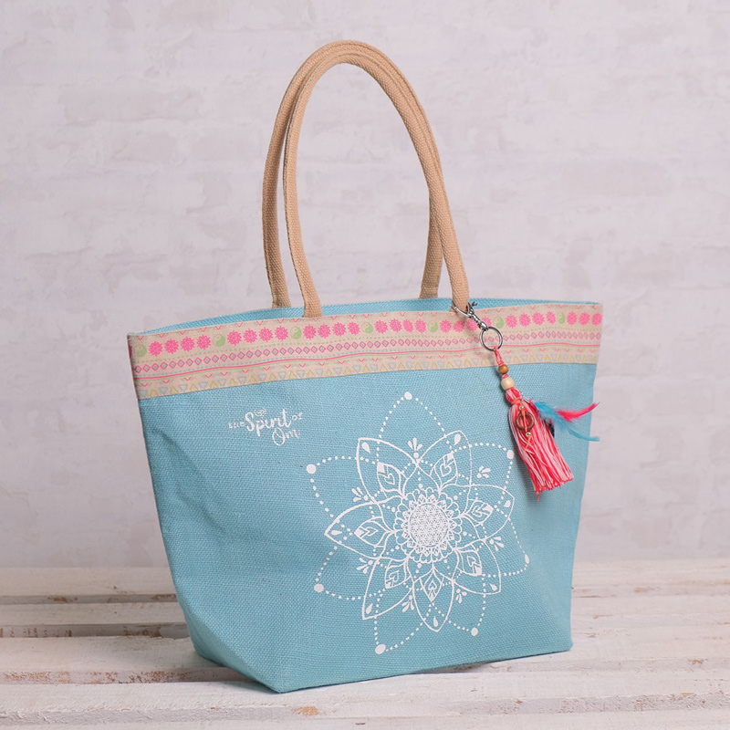 Lady Shopper Taske Turkis Spirit