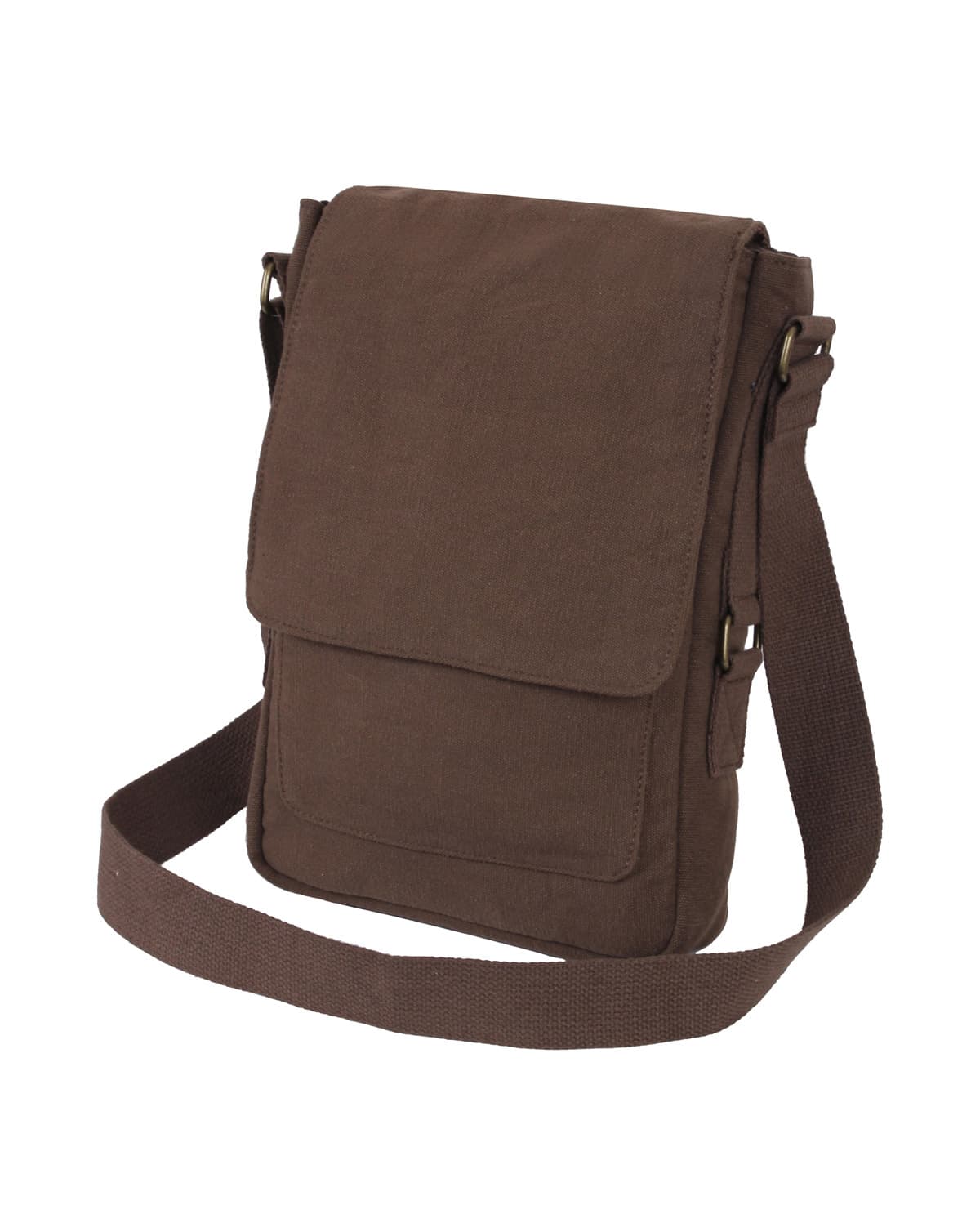 Rothco Vintage Canvas Militær Tech Taske Brun Brown Unisex One Size