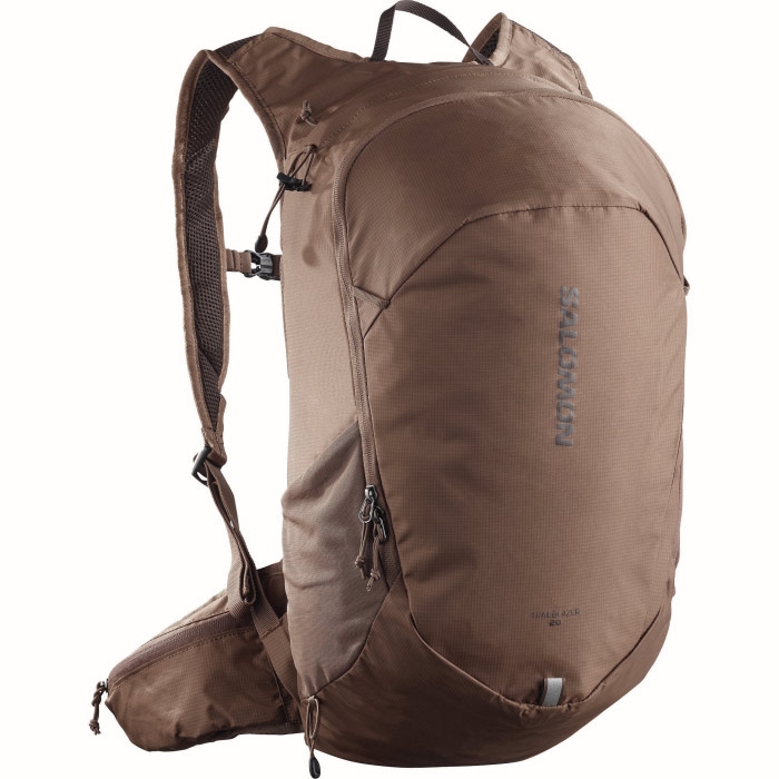 Salomon Trailblazer 20l Rygsæk Mustang Black Coffee Vandrerygsække Sort  20L