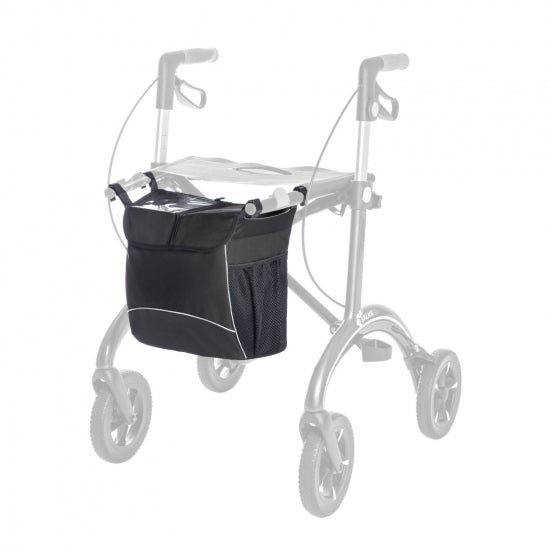 Sort Taske Til Saljol Rollator Med Reflekser Sort