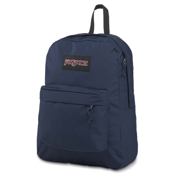 Jansport Superbreak Plus 26l Rygsæk Navy Skoletasker Rygsække Mørkeblå  26L